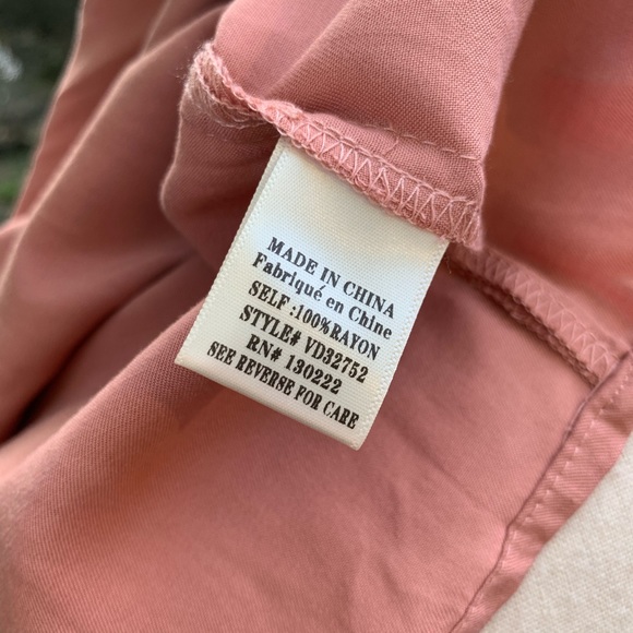 Very J Twisted Front Shirt Dress - Picture 7 of 7